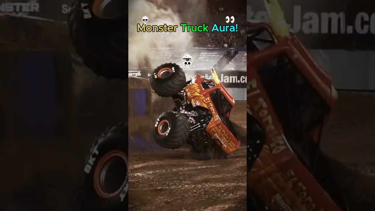 Monster Truck Aura: Epic Stunts & Troll Face Madness! 