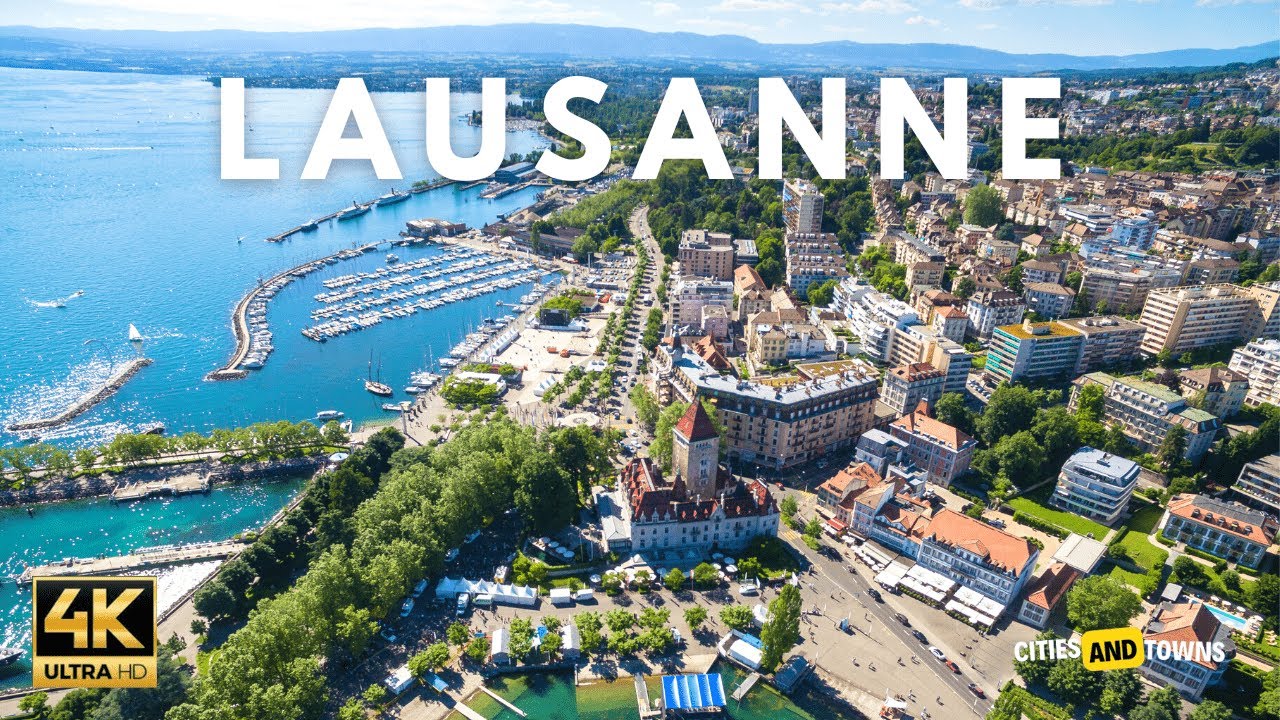 Lausanne, Switzerland 🇨🇭 in 4K ULTRA HD | Top Places To Travel | Video by Drone