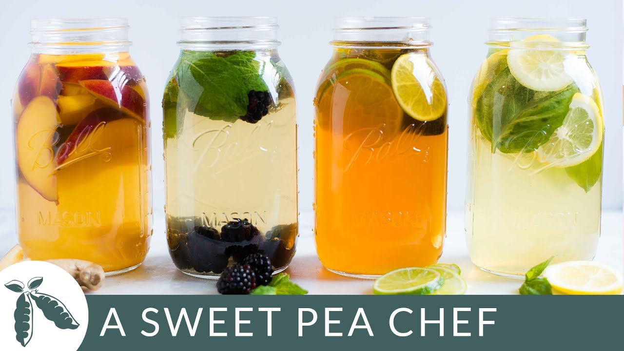 4 Healthy Iced Tea Recipes For Summer | A Sweet Pea Chef