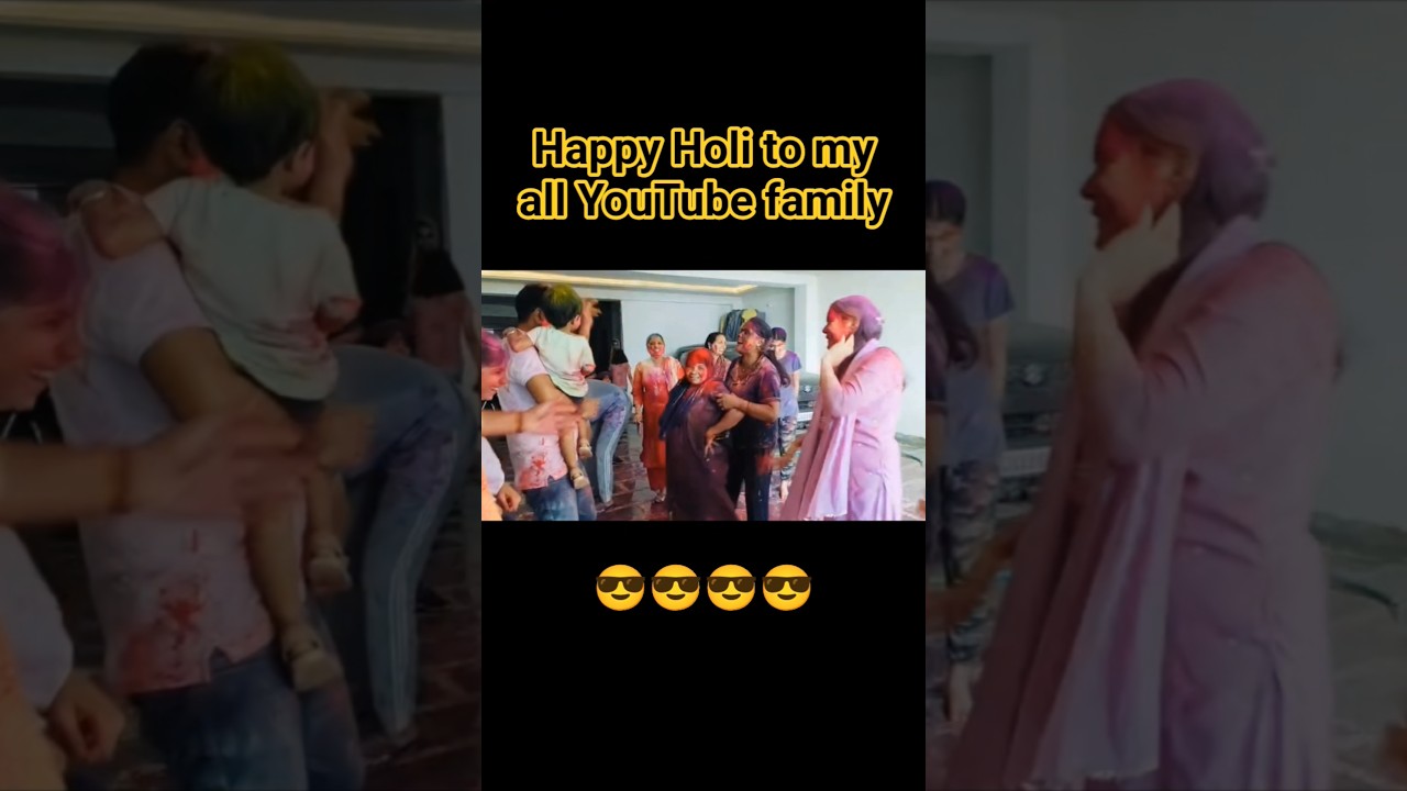 Happy Holi #viral #viralvideo #shortvideo #shorts #trending #youtubeshorts #subscribe #video