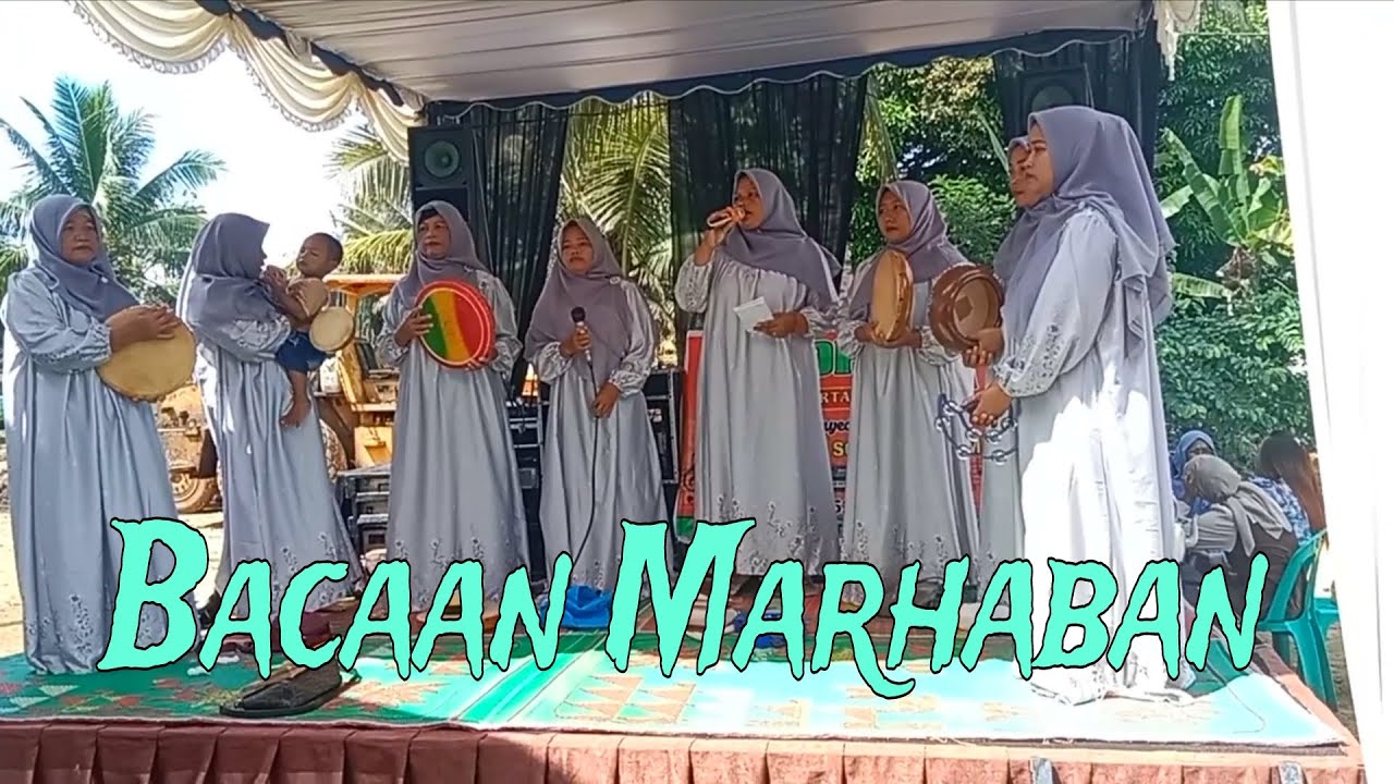 Lantunan Marhaban oleh Grup Marhaban Afd dua pondok sipisang