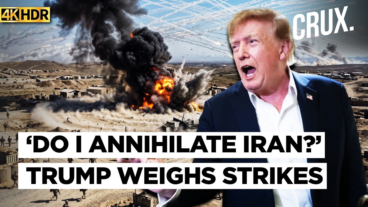 Trump To Hear Gulf Leaders Before 'Big Decision On Annihilating&rsquo; Iran, IRGC Threatens Tankers | 4K