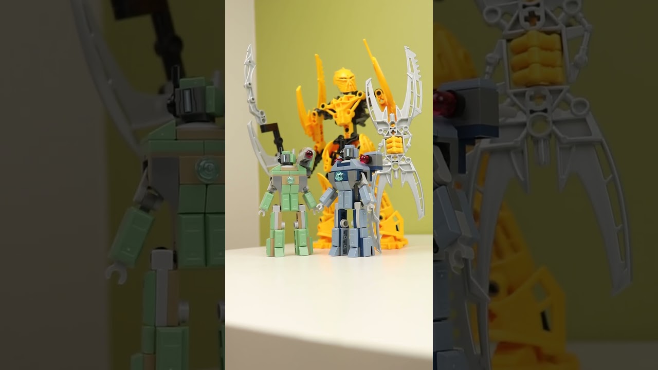 Lego Experimenting With Buildable Action Figures | Lego Marvel Hammer Drones 