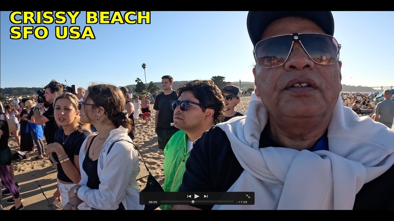 crissy beach  SFO USA vlog 43