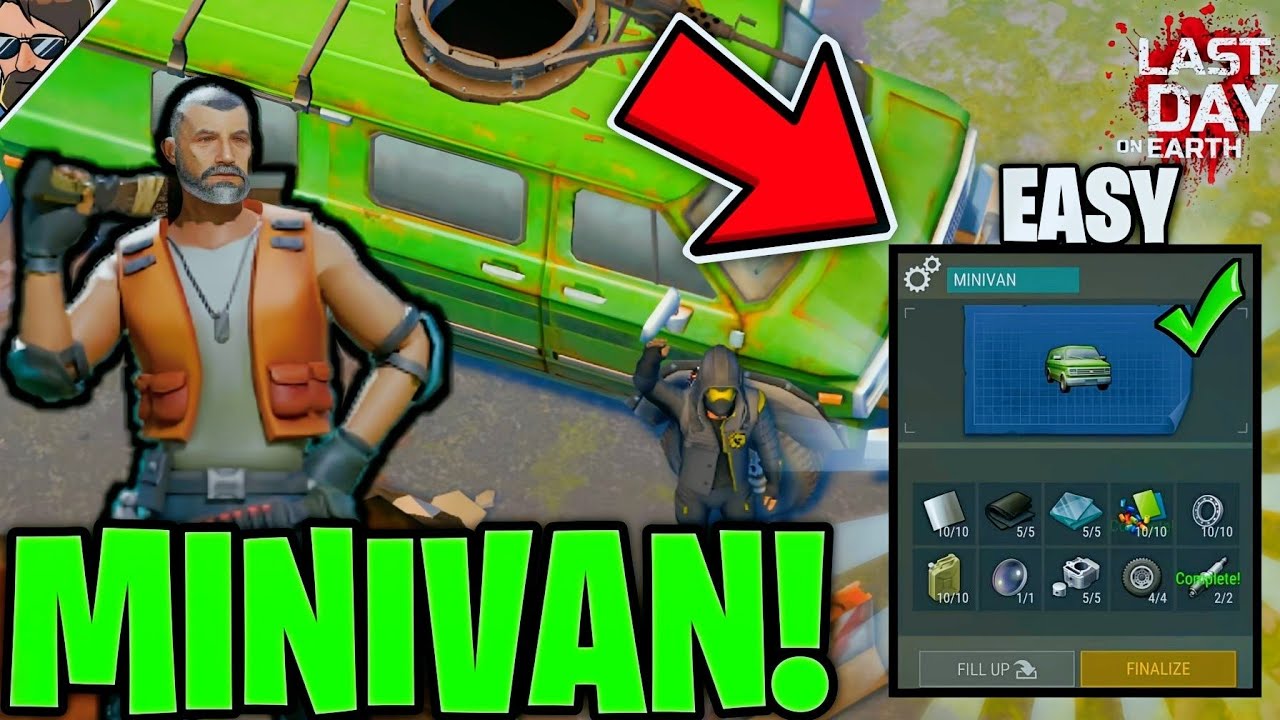 DO THIS IF YOU WANT TO GET DAILY LOOT! MINIVAN (SETTLEMENT) IN LDOE | Last Day on Earth: Survival