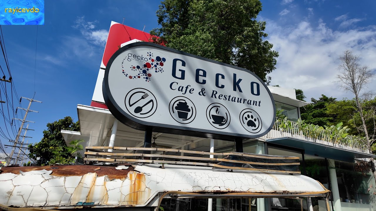 Gecko Garden Cafe Pattaya an Interesting Place in Thailand