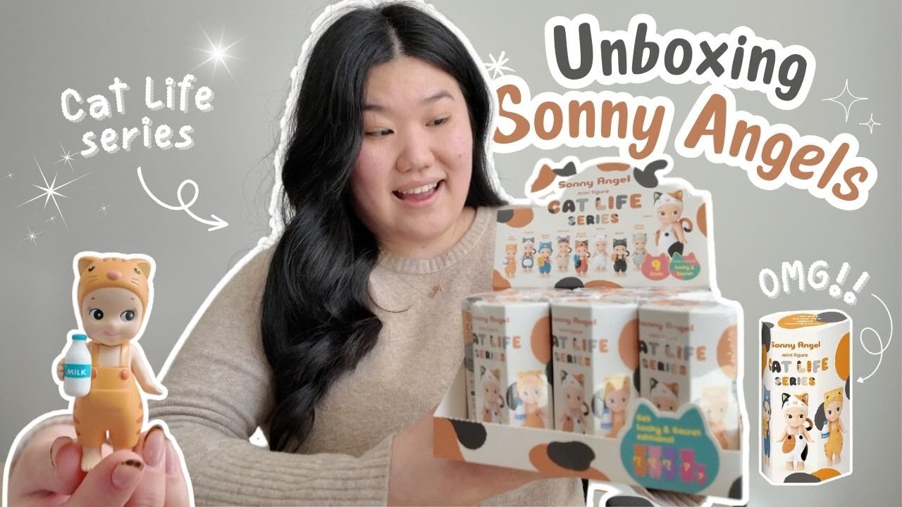 Sonny Angel Unboxing 🐾 Cat Life Series 🐱