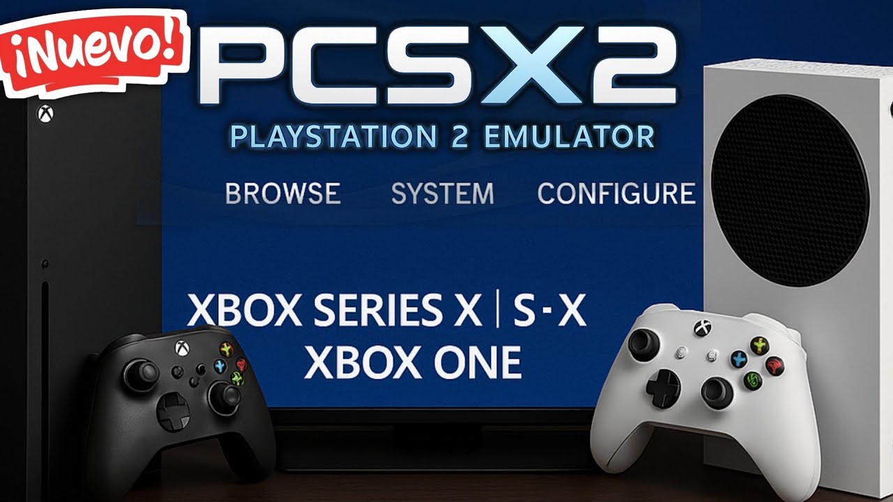 KRATOS en XBOX👈😮 🚀 Nuevo Emulador PS2 (XBSX2 2026)🎮✨