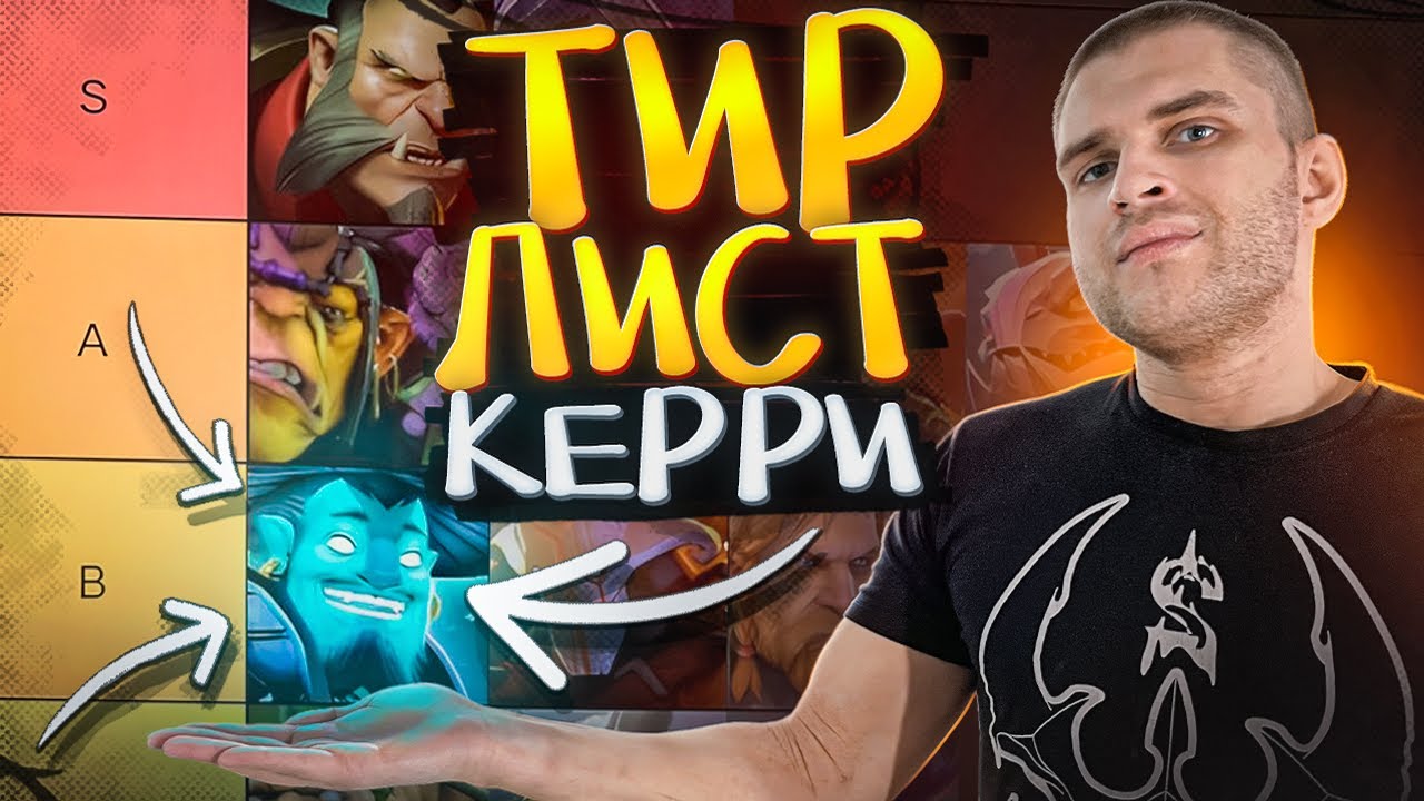 Тир Лист Худших Керри [Dota 2]