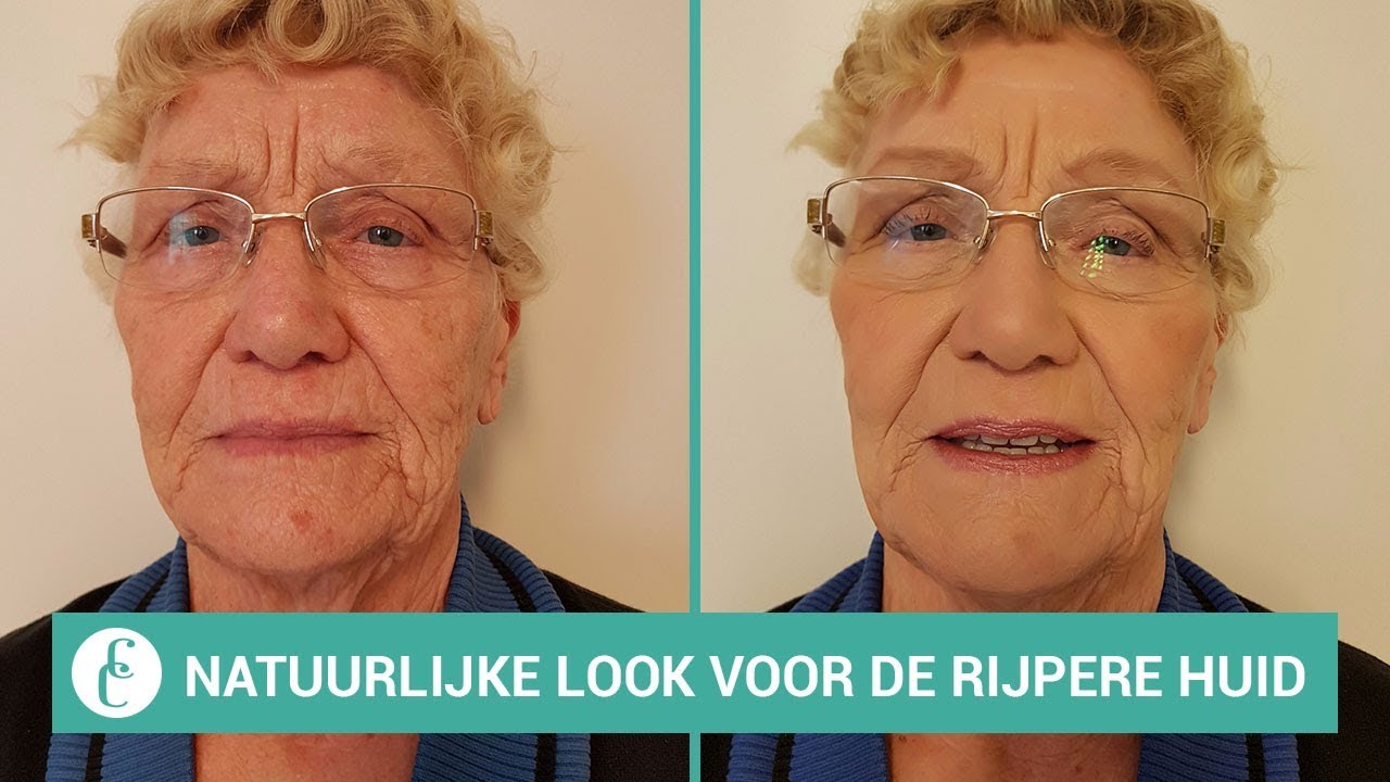 Een mooie natuurlijke look voor de rijpere huid || Creative Cosmetics