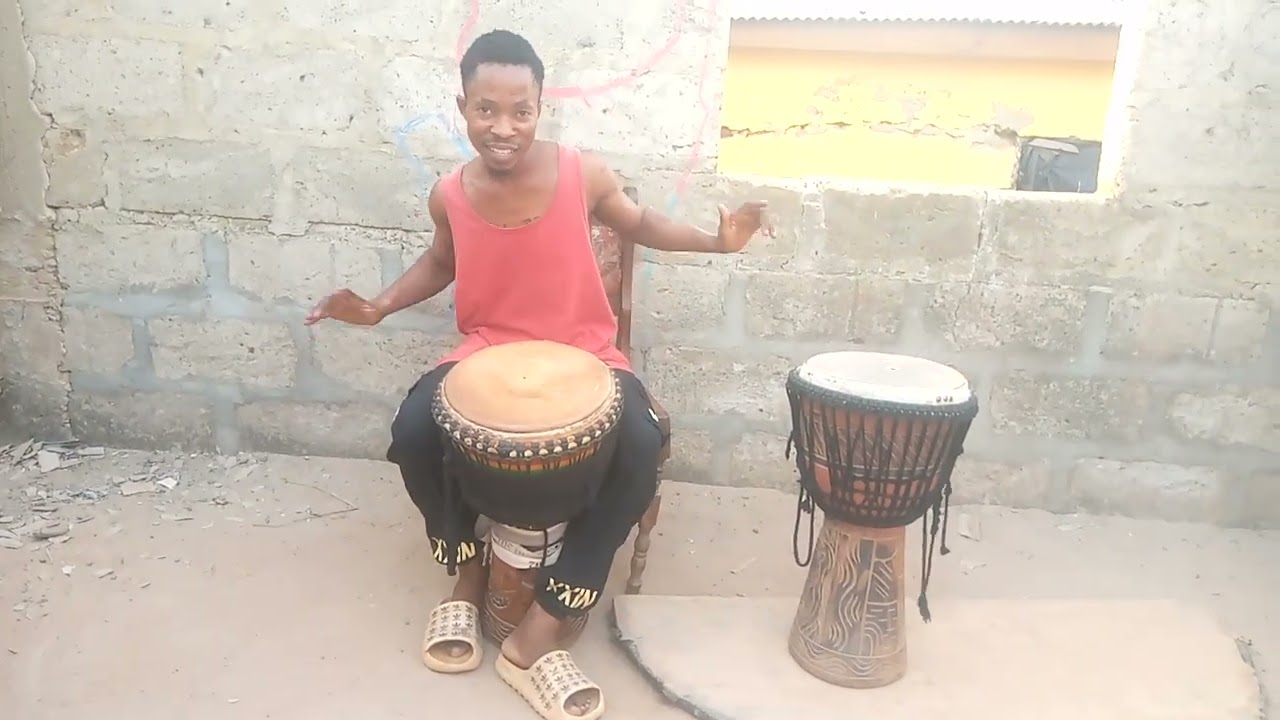 professional reggae djembe rhythm. love it and learn it..@amenrakemet sound of percussion...