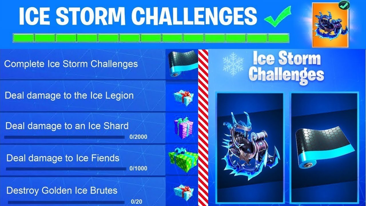 НОВЫЙ FORTNITE ЛЕДЯНОЙ ШТОРМ ВЫЗЫВАЕТ БЕСПЛАТНЫЕ НАГРАДЫ! - БЕСПЛАТНЫЕ ПОДАРКИ