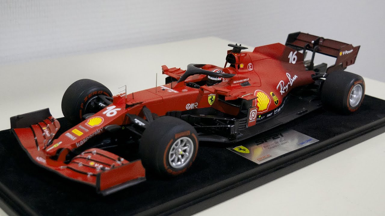 Ferrari SF21 Charles Leclerc F1 Model Car Review | Looksmart 1/18