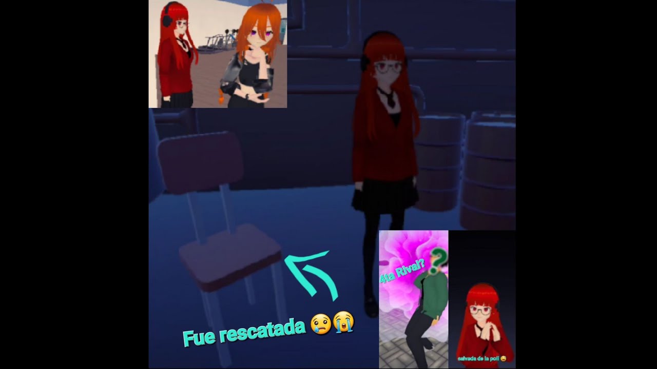 🧐😥 LA cuarta RIVAL TRABAJABA con la MAFIA❓️😬 Casi nos DESCUBRE la POLICÍA 😨😰 | JUEGOS | YANDERE | 