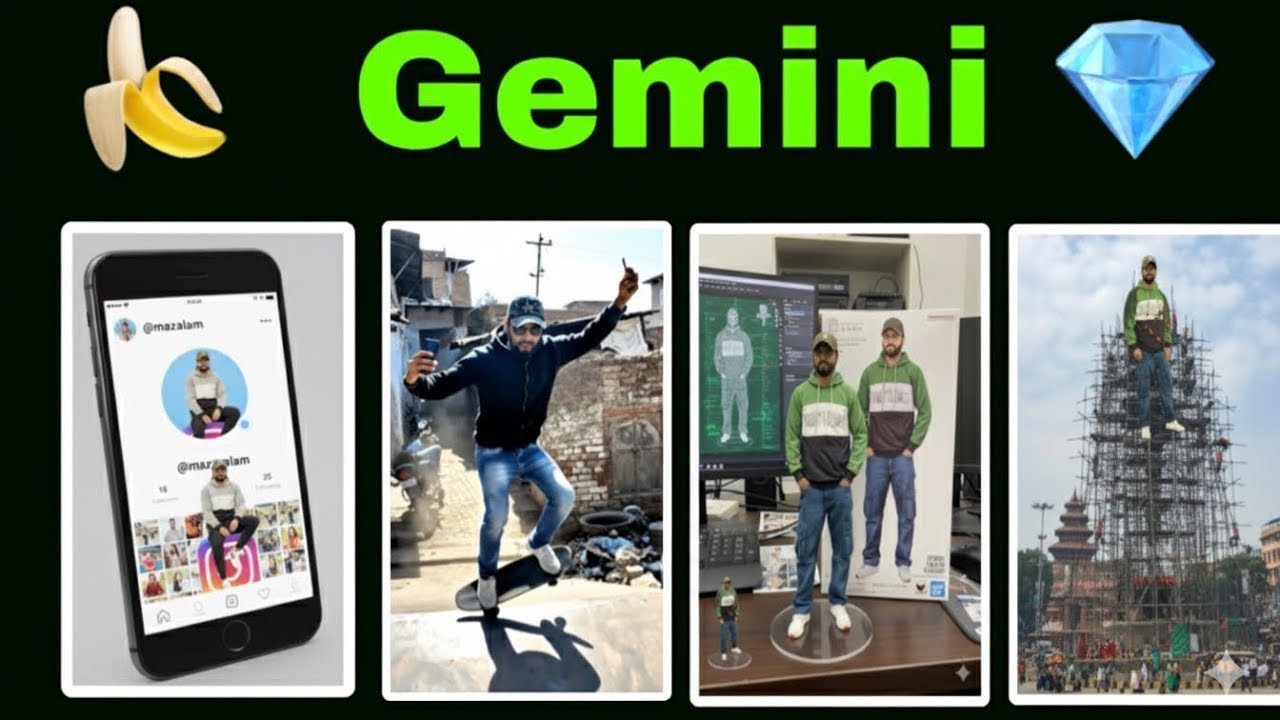 Trending Photo Editing | Al Trending Photo Kaise Banaye | Google Gemini 3D Photo Editing Tutorial
