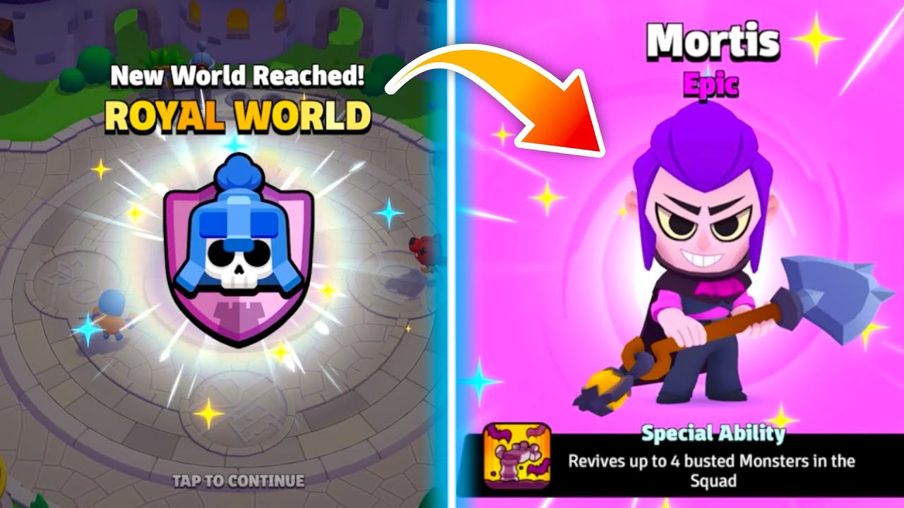 YENİ KARAKTER Mortis ve SON ROYALE WORLD DÜNYASINI AÇTIM - Squad Busters