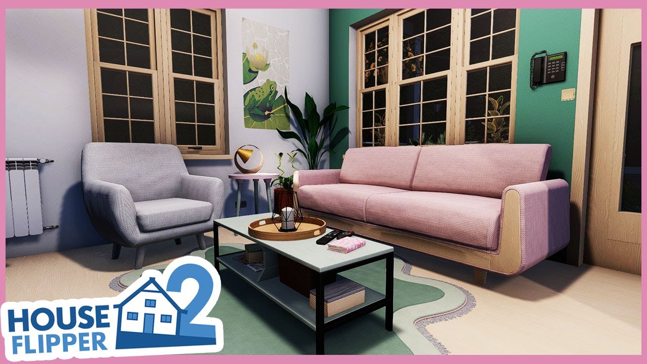 Blue Bungalow Full Renovation | House Flipper 2 (Speed Build)