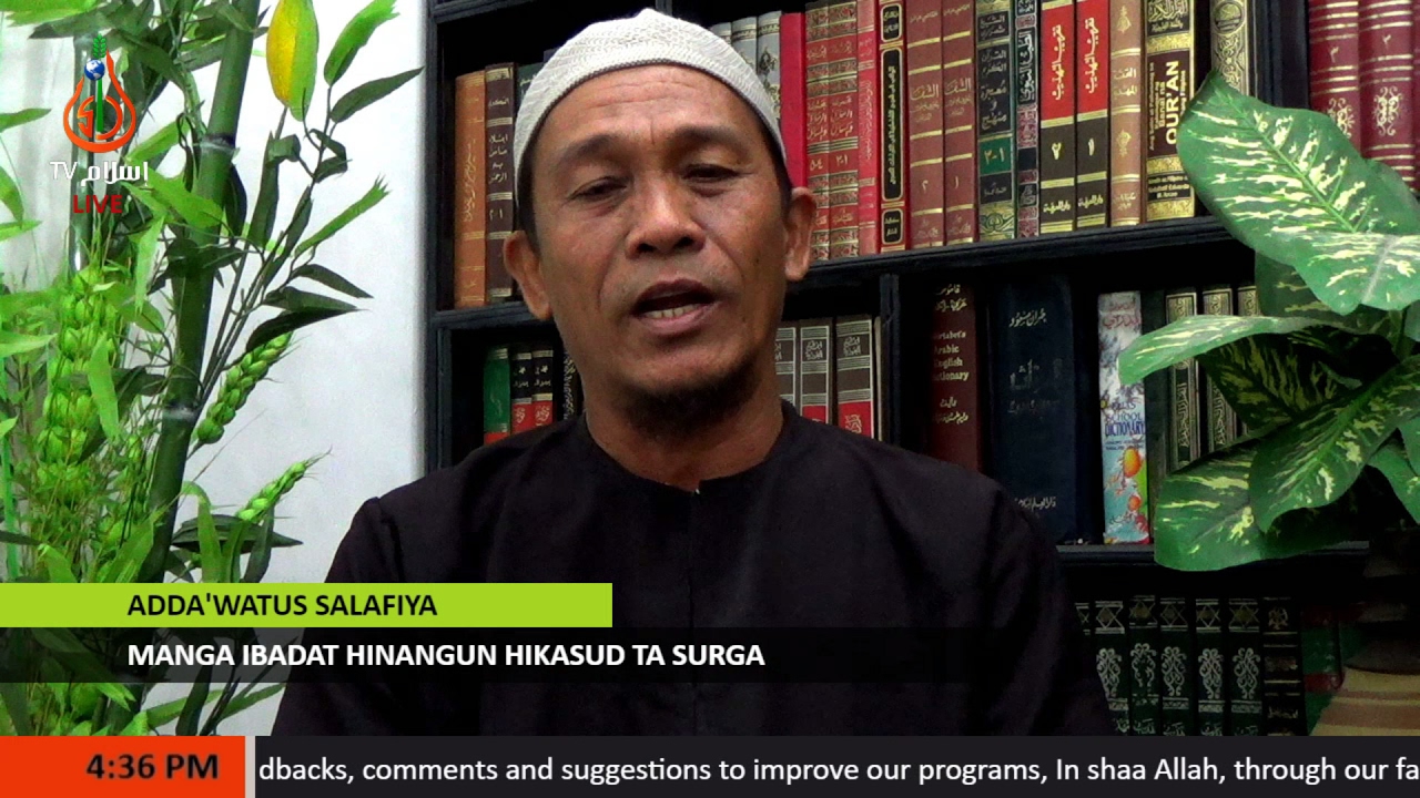 Manga Ibadat Hinangun Hikasud ta pa Surga - Sheikh Jabidi Kasim (Tausug)