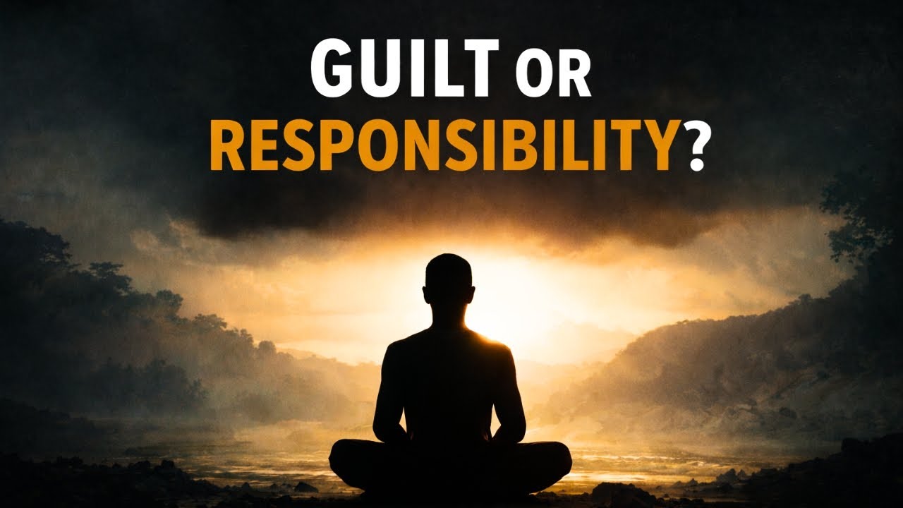 GUILT or RESPONSIBILITY  A Quiet Buddhist Reflection on Emotional Weight