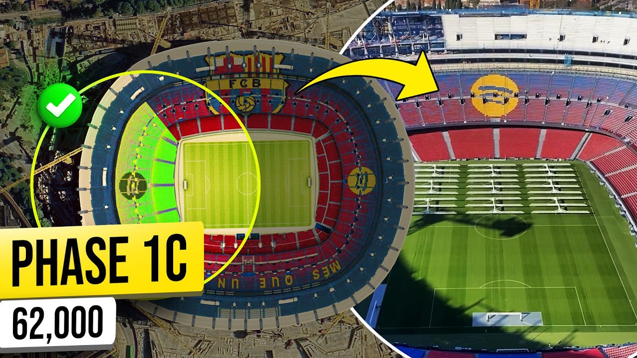 Camp Nou Weekly Update | Glass, Structure & Roof Elements
