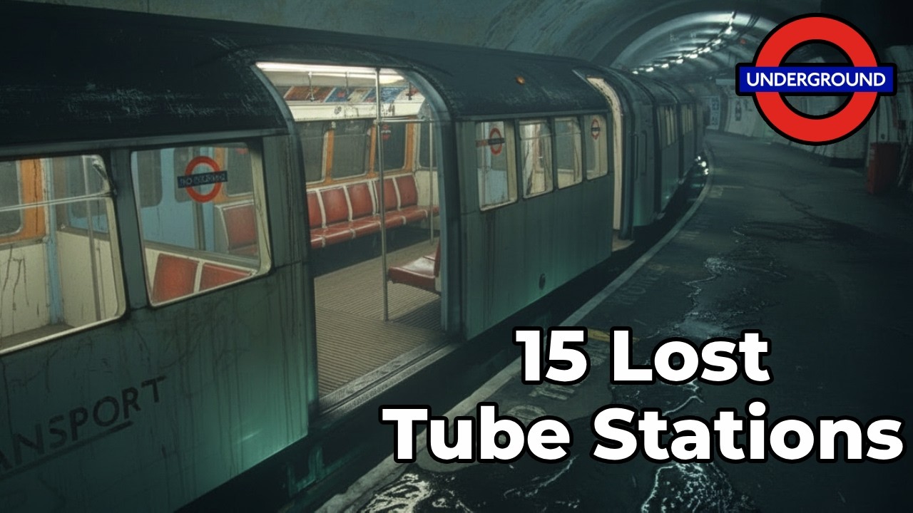 15 Hidden &  Abandoned London Underground Stations