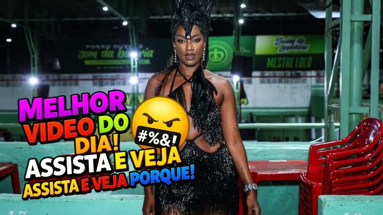 IZA, rainha de bateria da Imperatriz Leopoldinense, chega para ensaio técnico  'Animada pra me jogar