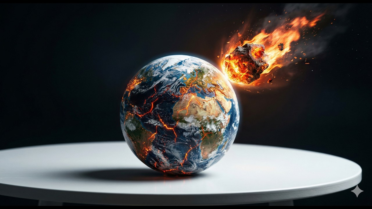 Planet Destroyed in Seconds 💥 | Asteroid Impact Simulation