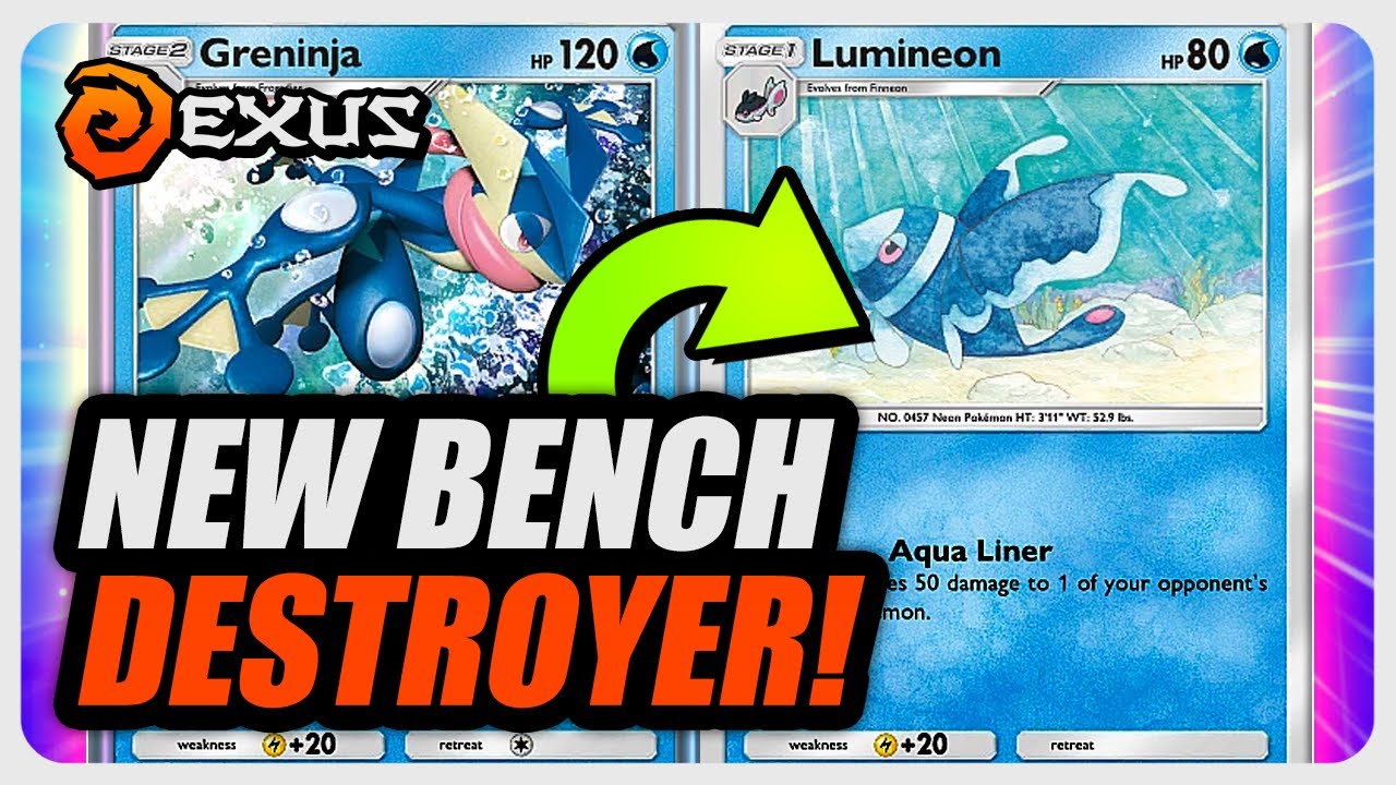 Pokemon TCG Pocket | New Bench Sniper Deck - Featuring Lumineon!