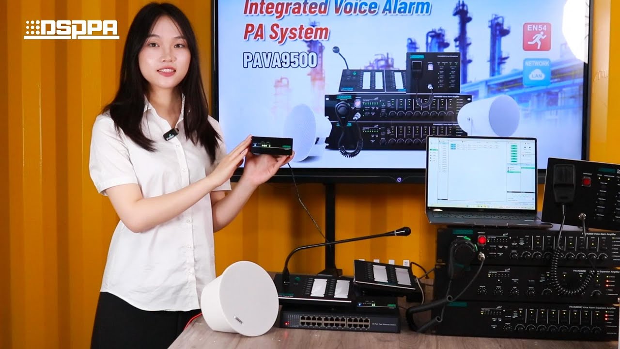 DSPPA | PAVA9500 Integrated Voice Evacuation PA System Introduction