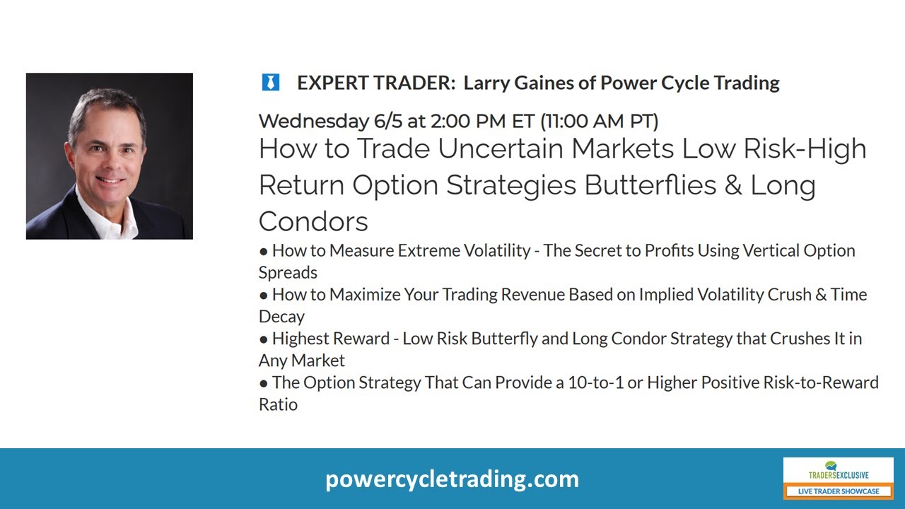 Live Trader Showcase - June 5 2024 - #5 - Larry Gaines of Power Cycle Trading