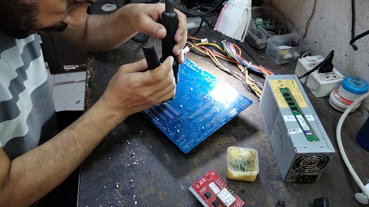 شرح طريقة استخدام كارت تيستر الرامات فى المازربورد وتغير بنك رام