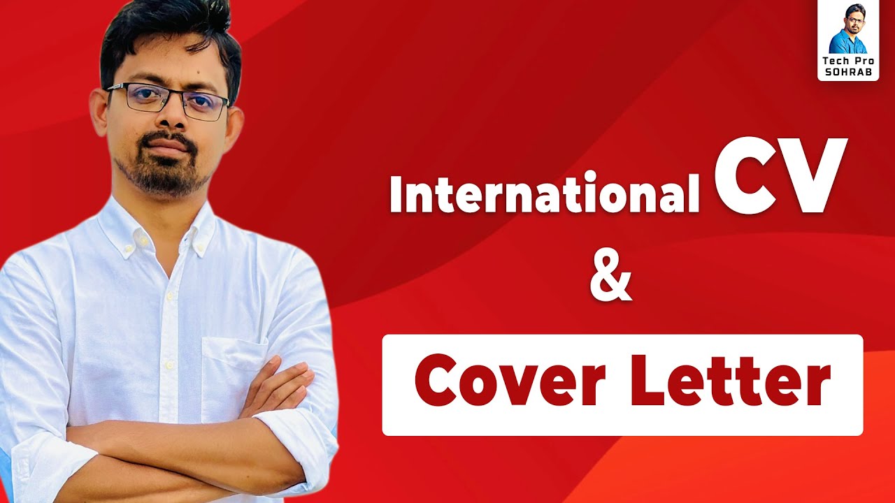VISA এর জন্য Job এর Offer Letter কিভাবে পাবেন // International CV and Cover Letter