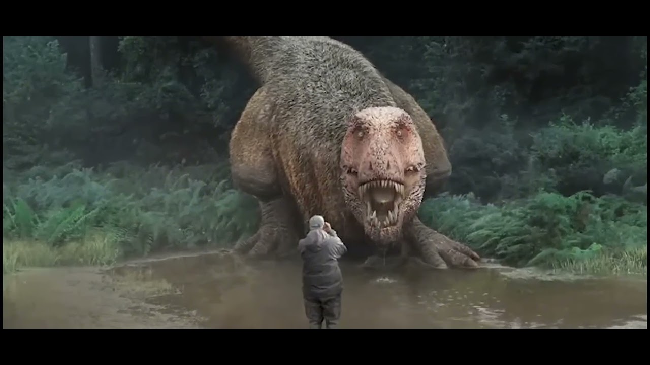 🎥👻Представьте,вы попали в мир Юрского Периода и встретили главного хищника тех времён!