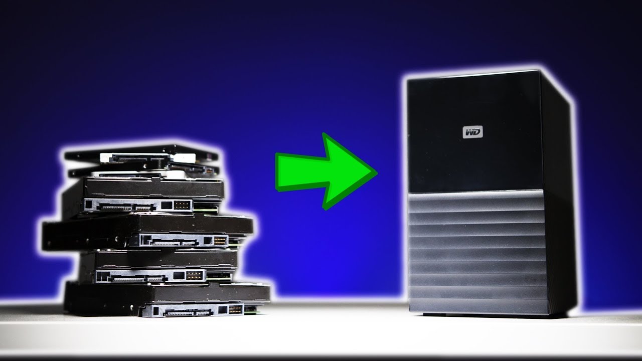 A COMPACT 20TB External Drive!  Western Digital My Book Duo
