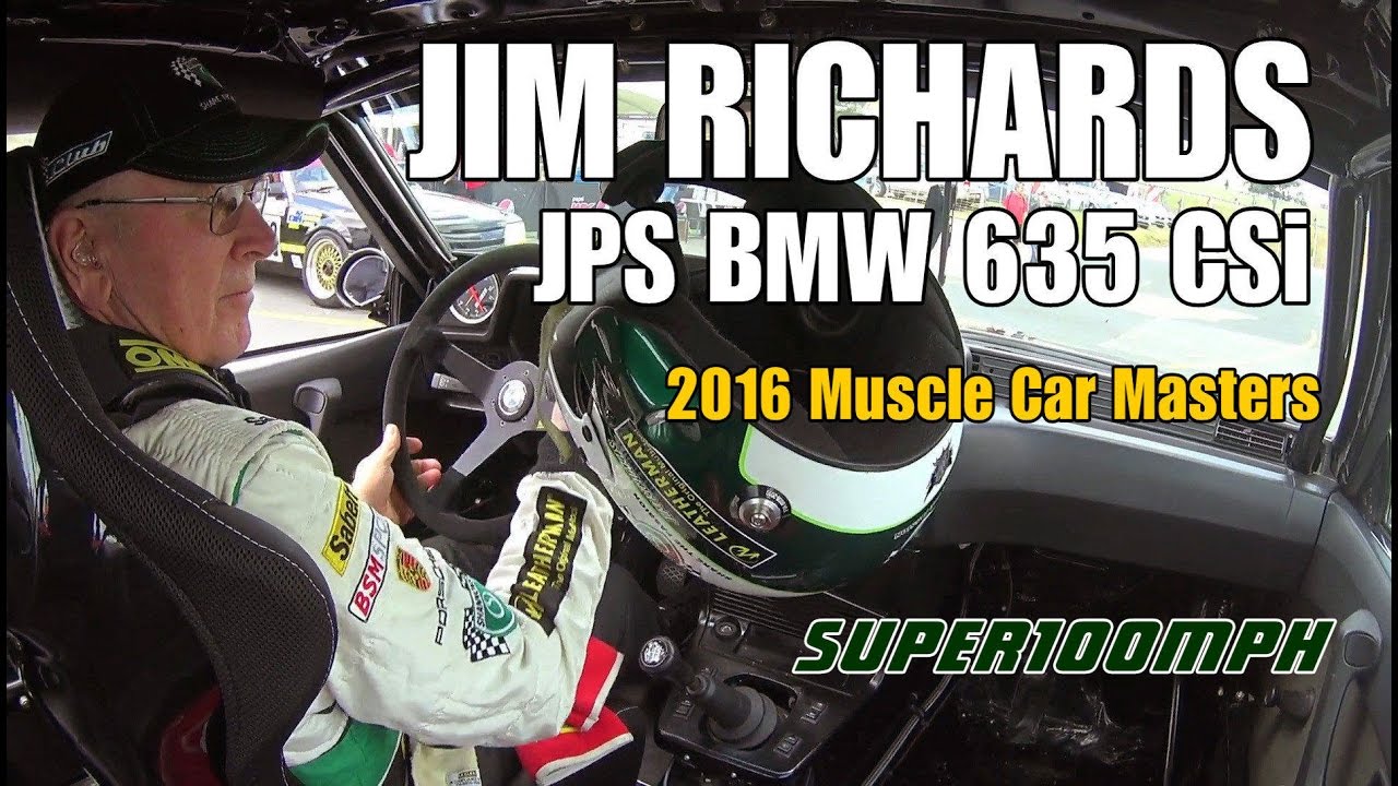 JIM RICHARDS JPS BMW 635 CSi Full Race Cam