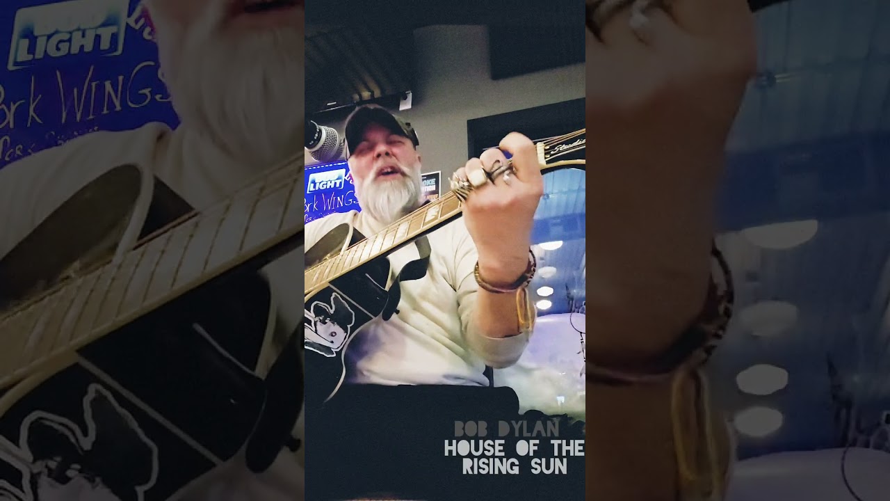 Acoustic cover- Bob Dylan house of the rising sun
