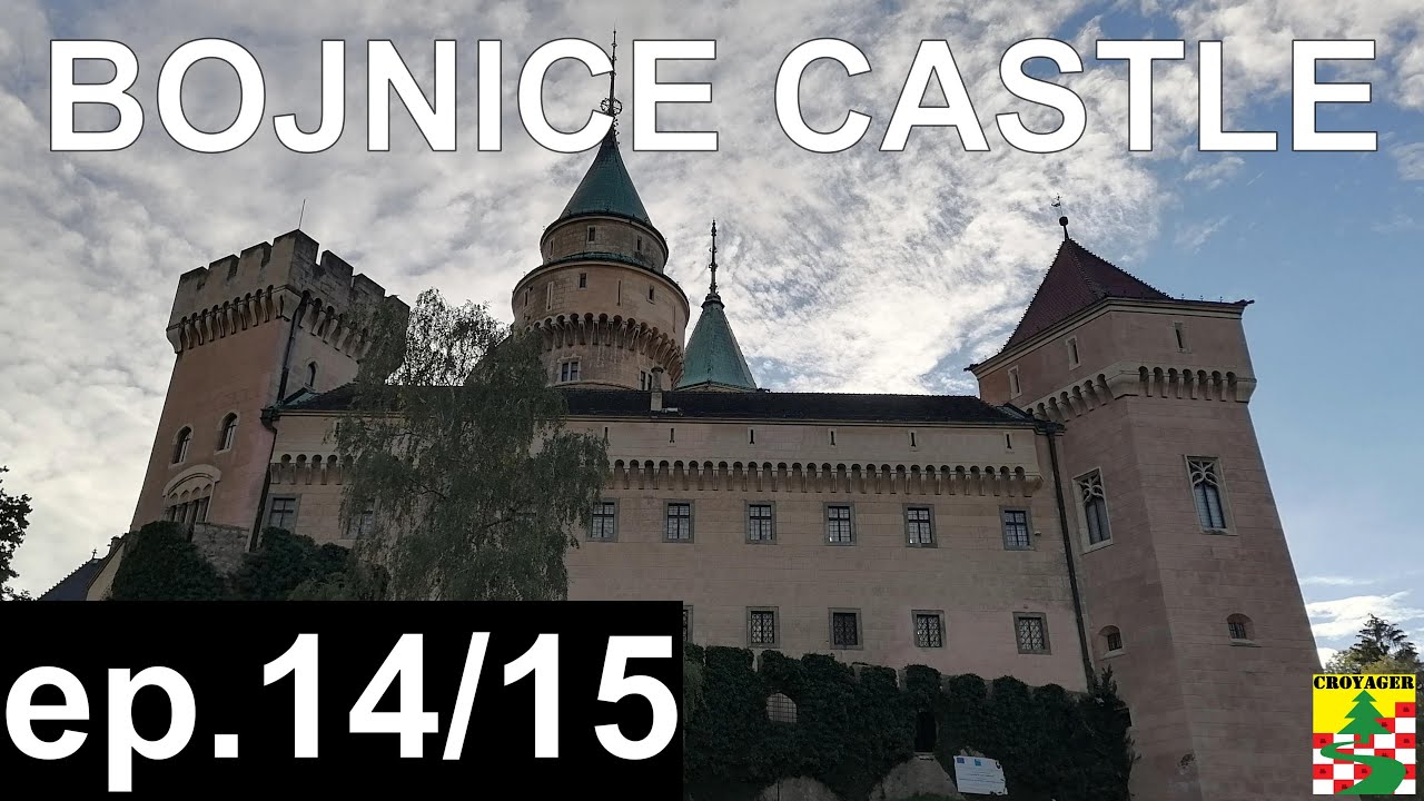 BOJNICE castle - Slovakia. Castle from fairytale. Interesting toilet :)! Episode 14/15. 4K quality.