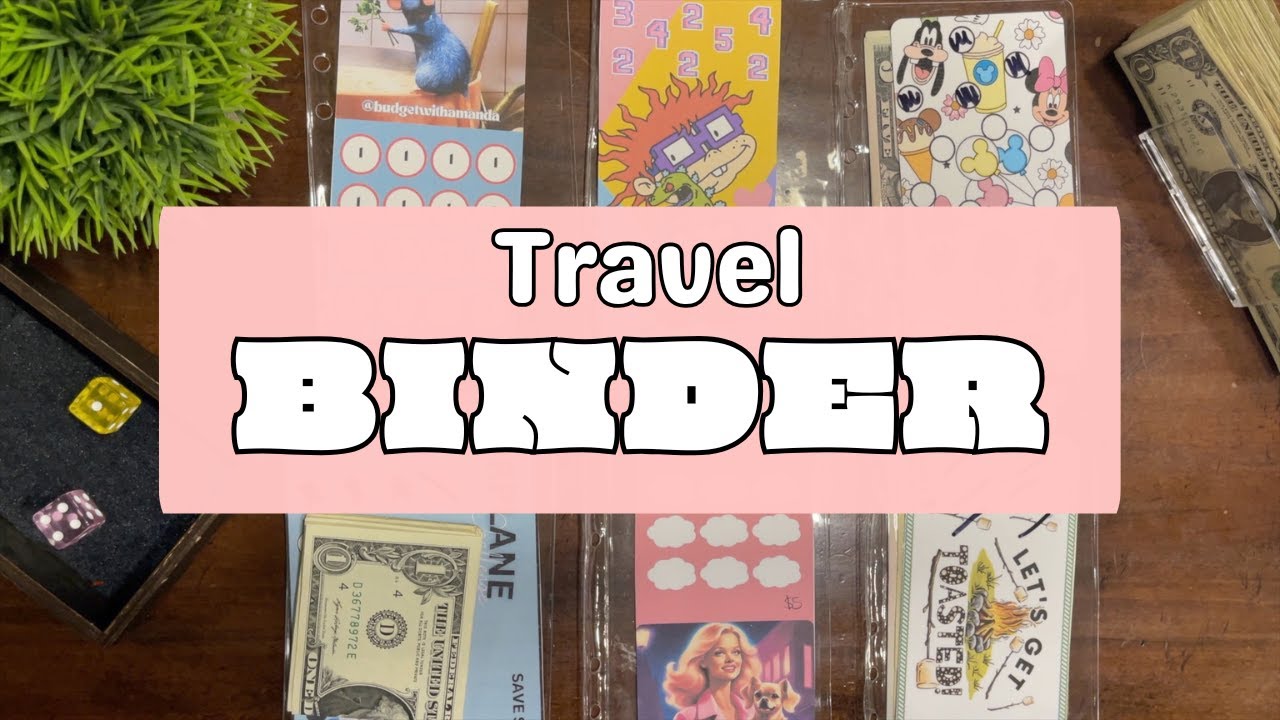 Travel Binder | Save $100 | January | Budgeting | Savings Challenges | Zero-Based Budgeting