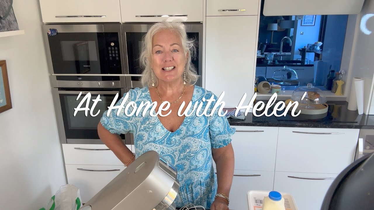 "At Home with Helen" = a different video today - cooking and crafting!