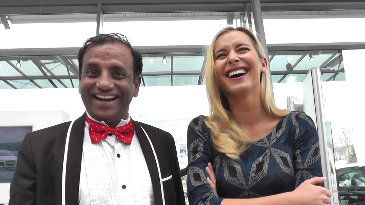 Prashant Prabhakar Jaiswal interviewed Jessica Sidor im Audi Zentrum G&ouml;ttingen