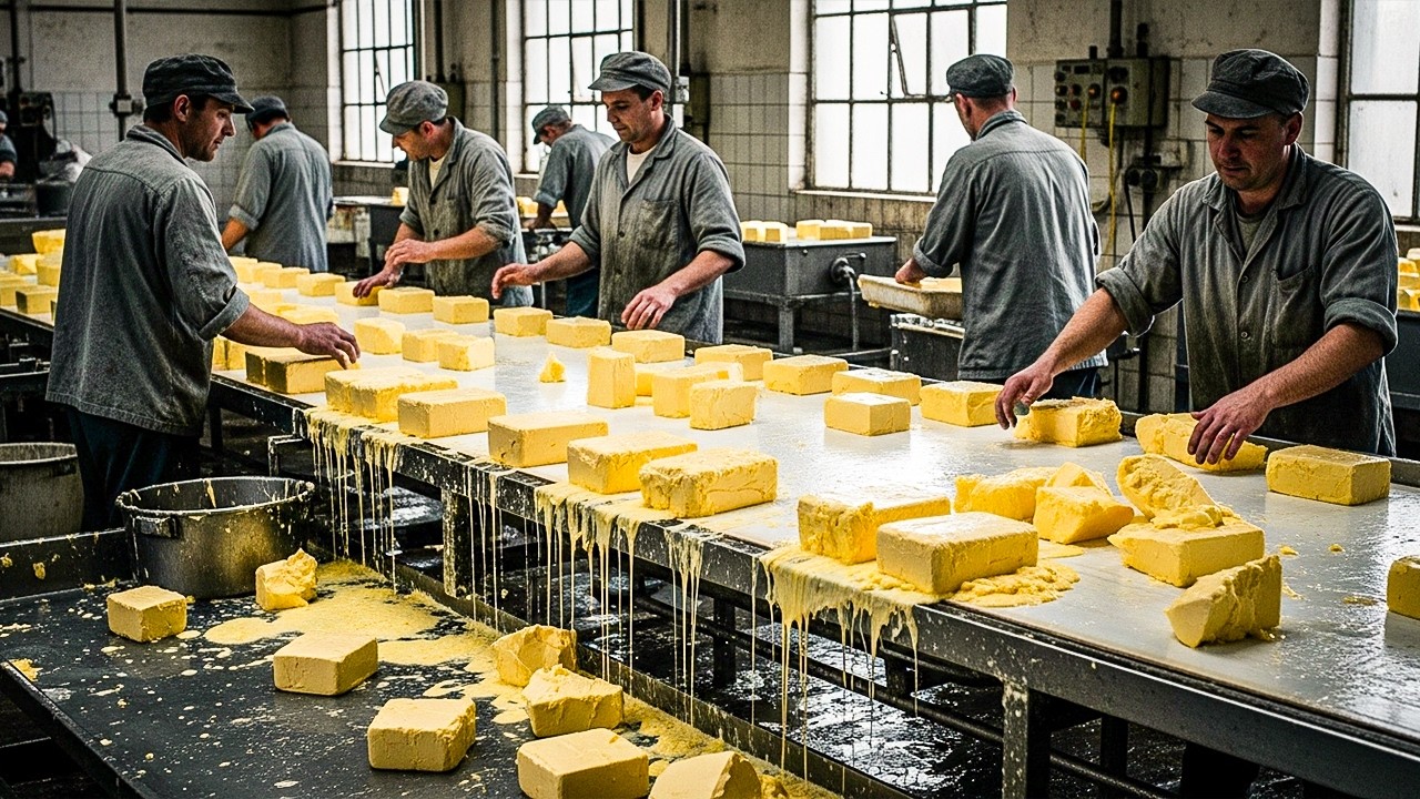 كيف يتم تصنيع الزبدة داخل المصنع؟ &ndash; Butter Factory