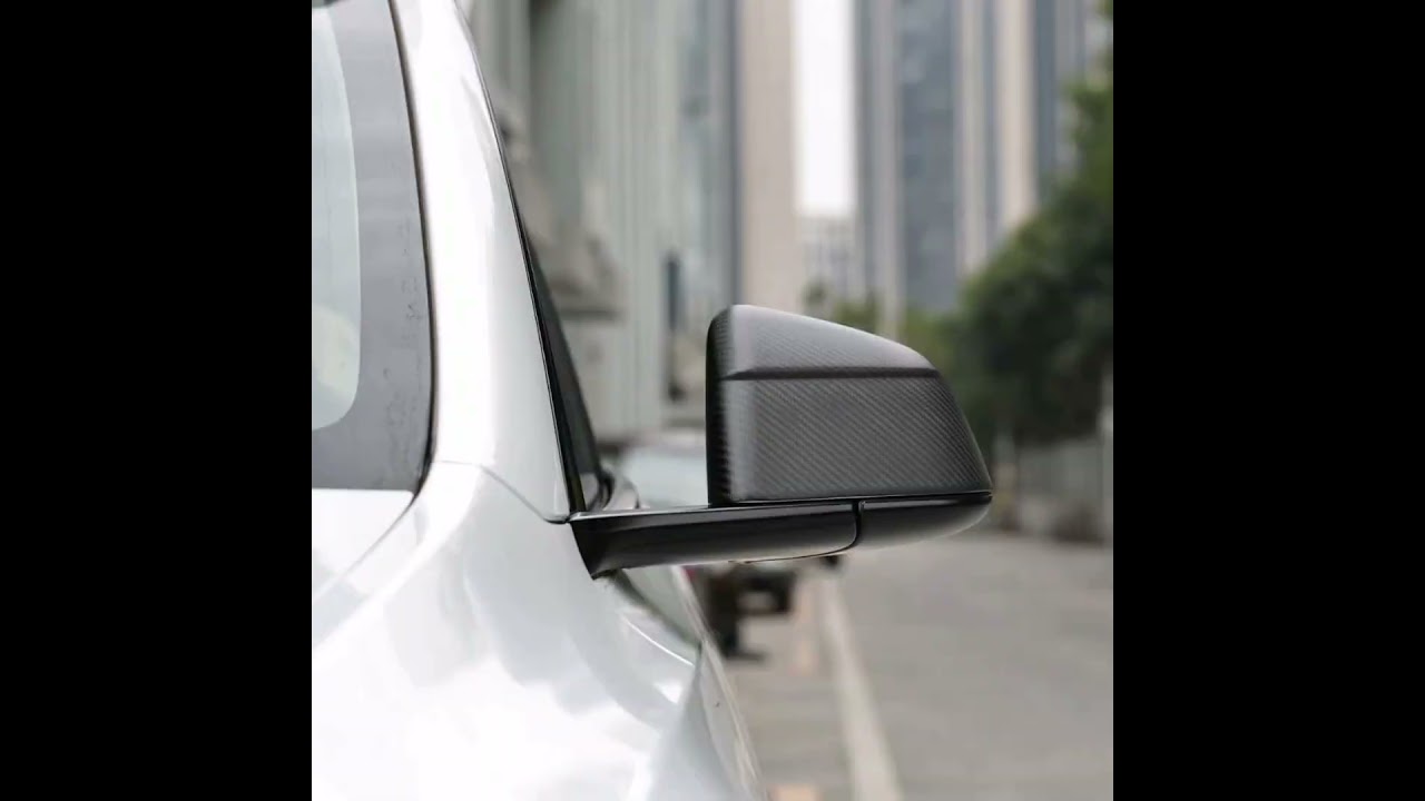Tesla Carbon Fiber Accessories By Hansshow