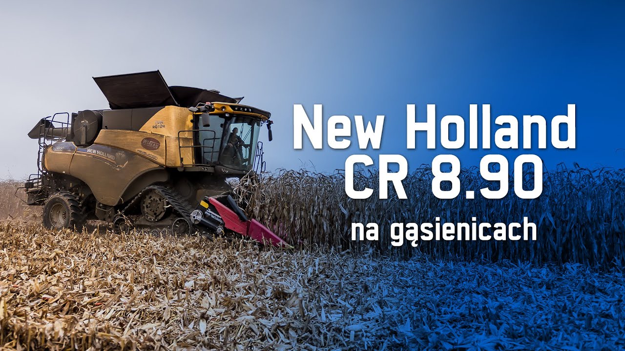 NEW HOLLAND CR 8.90 na gąsienicach