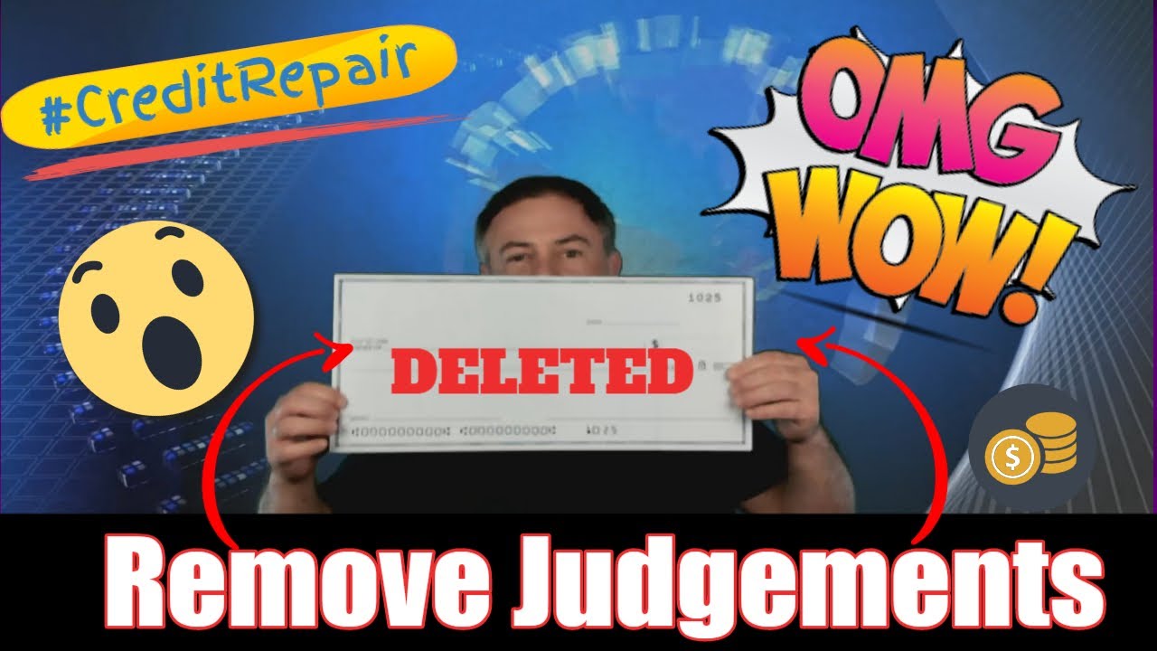 #CreditRepairTips 👉 How To Remove A Judgement From Your Credit Report | Raise Your Credit Score FAST