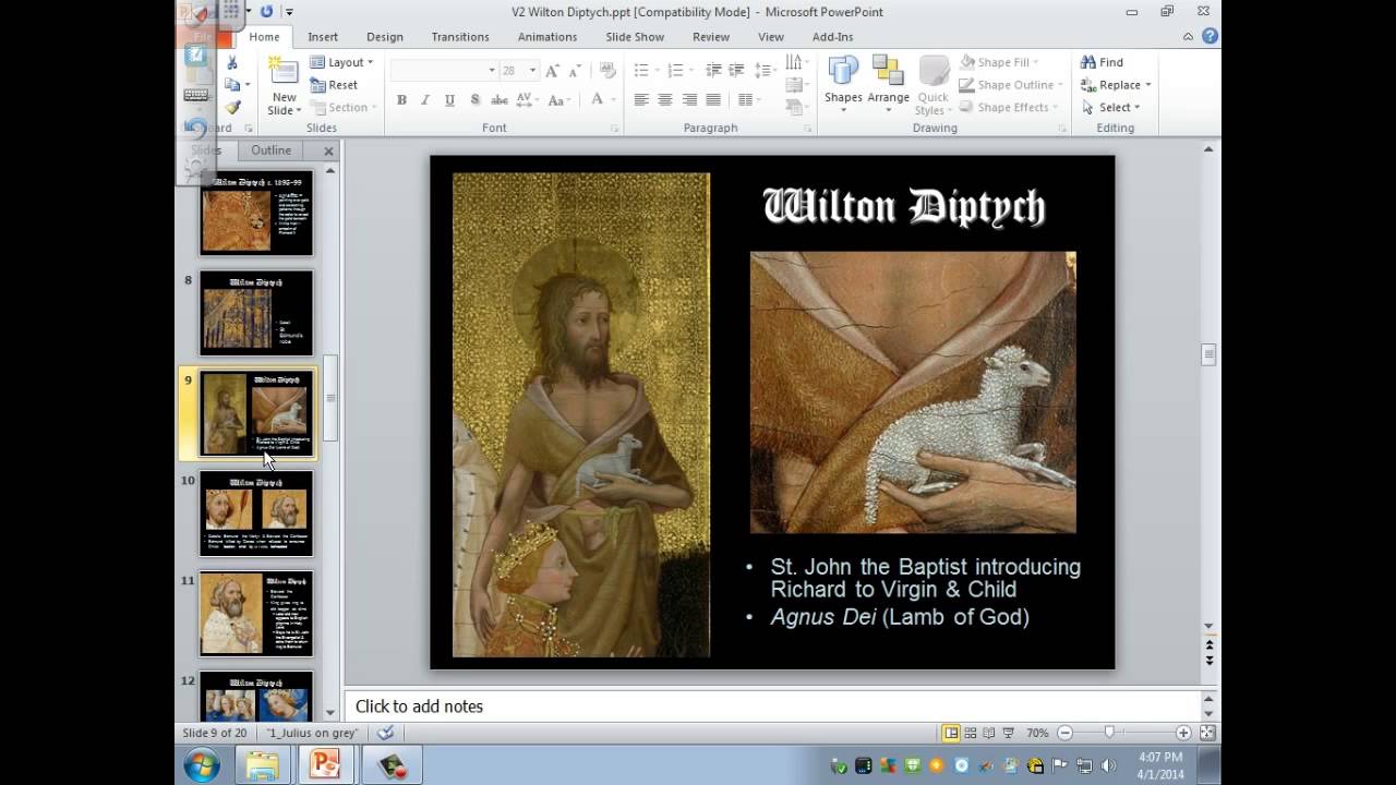 English Gothic: Wilton Diptych