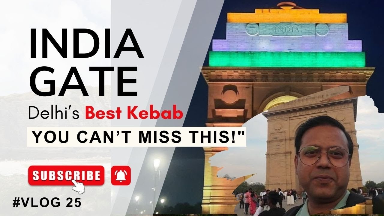 Delhi Travel Vlog 2025 | Is Delhi Safe? Exploring India Gate, Karol Bagh Food & Night Vibes | EP-02