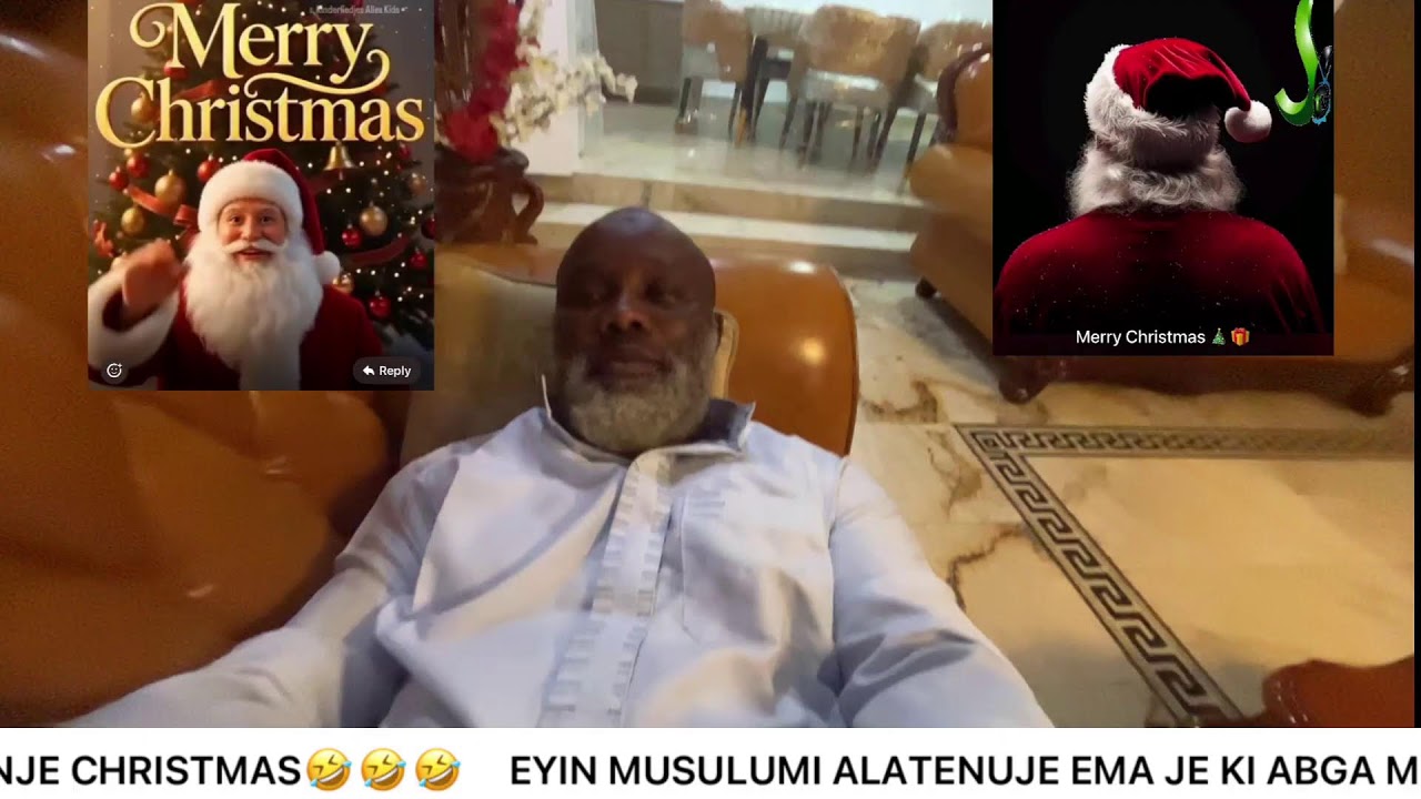 EYIN MUSULUMI ALATENUJE EMA JE KI ABGA MONAFIKI KOBA YIN OOLORI ONHUNJE CHRISTMAS