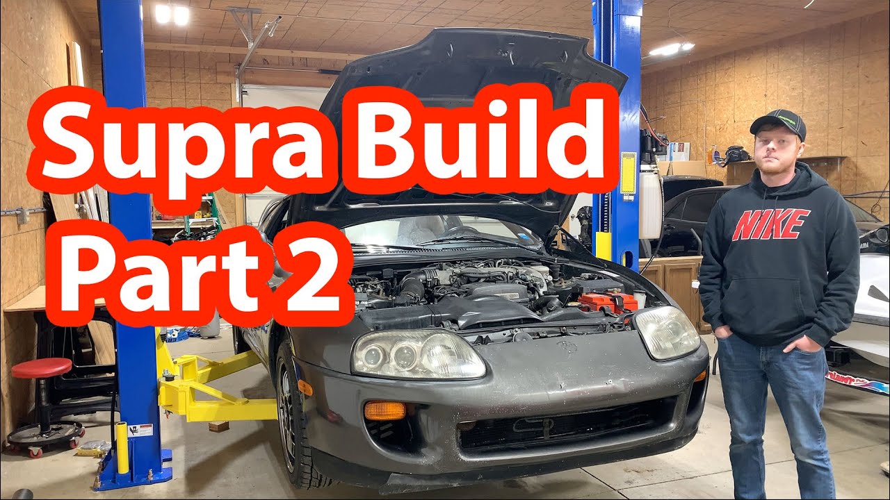 MKIV Supra Build - Pt.2 - Engine Bay Teardown