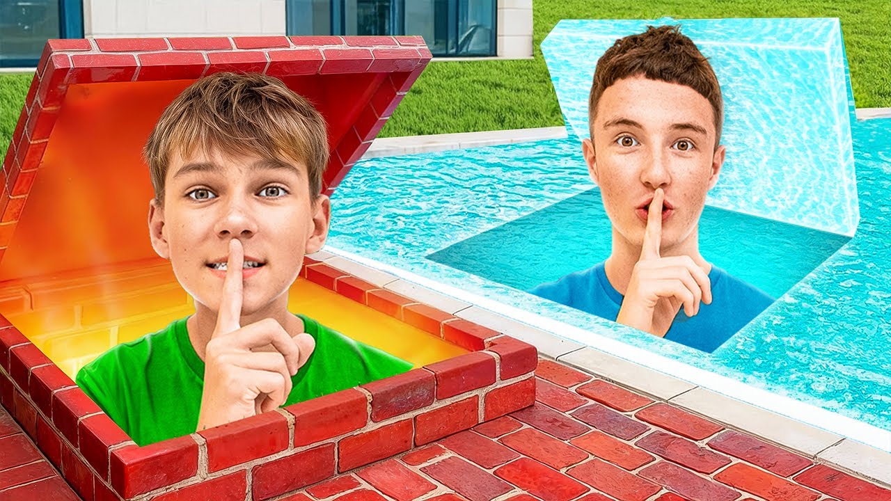 ИВАН ПОСТРОИЛ 5 СЕКРЕТНЫХ КОМНАТ, КОТОРЫЕ НЕВОЗМОЖНО НАЙТИ!
