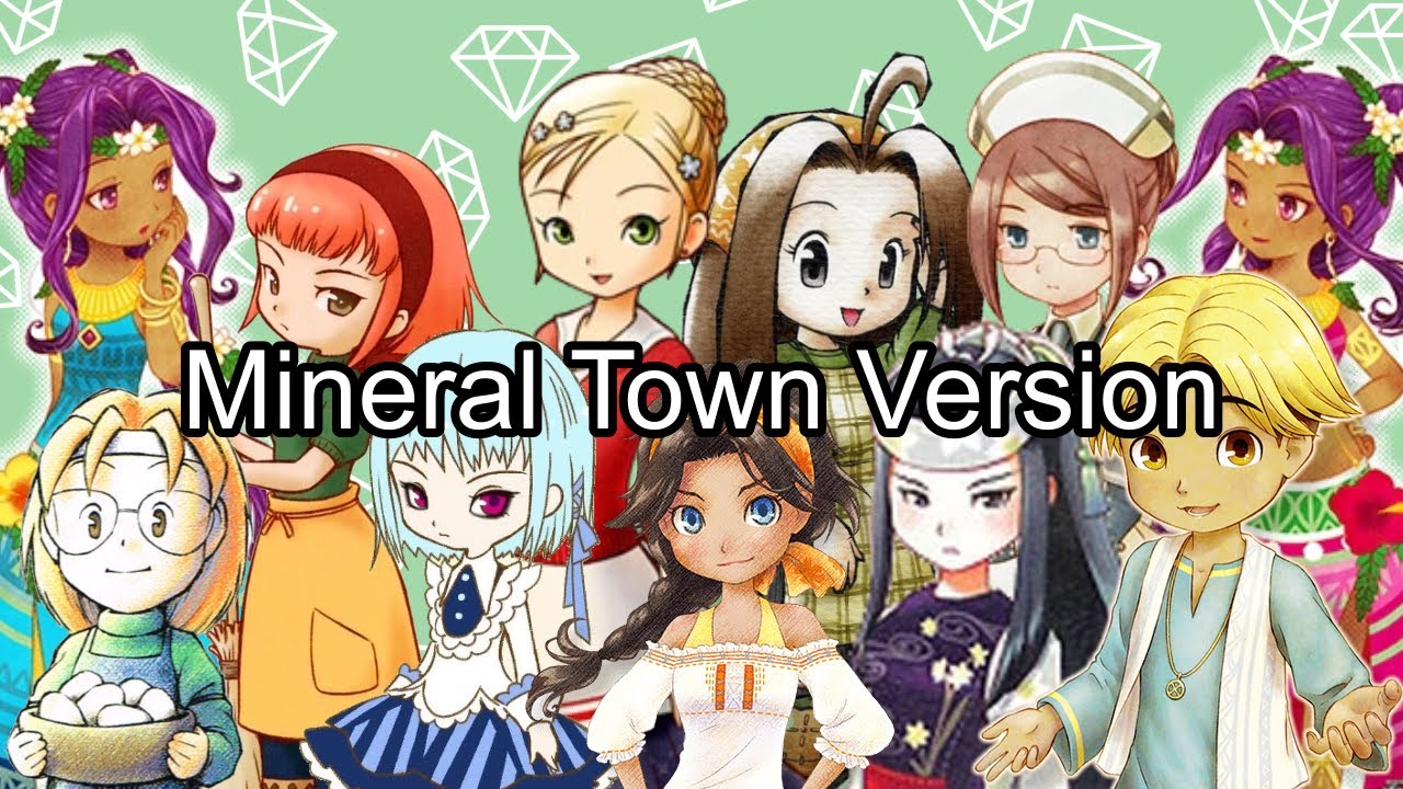 Harvest Moon Mineral Town Family Trees